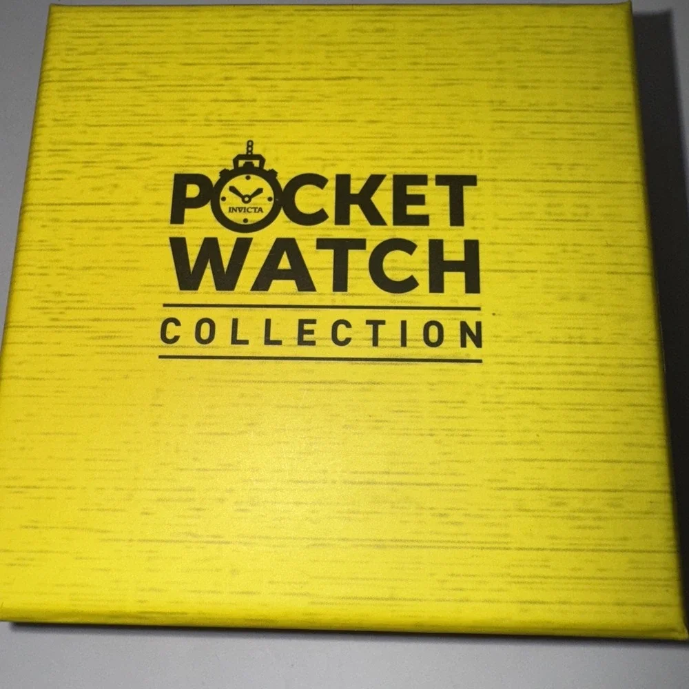 Invicta‎ Men's Pocket Watch Vintage Road Warrior Chronograph White Dial 49002